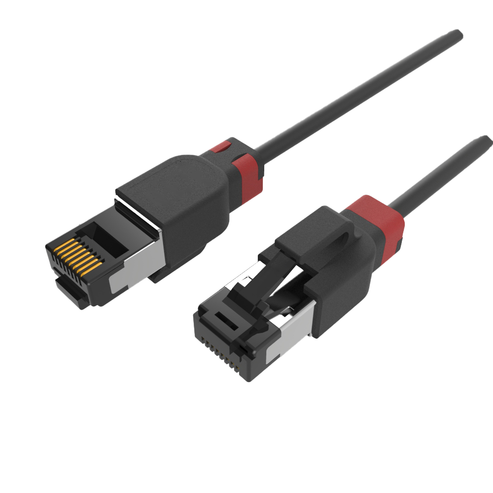Ultra-slim Clip copper patch cord